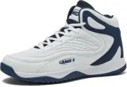 AND1 Pulse 3.0 Basketball Shoes for Men, 9 Women/7.5 White/Dark Blue