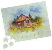 Housewarming Gift First Home Anniversary Christmas Custom Jigsaw Puzzle 110 Pcs.