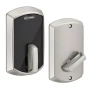 SCHLAGE Control BE467 GRW 619 Smart Deadbolt Keyless Lock Satin Nickel