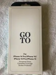 Tempered Glass Complete Coverage Screen Protector For iPhone 14 Pro And 13 E3D