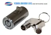 Pepsi, Coke Soda machine Vending Lock, Keys, Fits Dixie Narco, Vendo -code #EB01