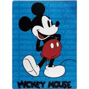Alkam Home Toddlers Blanket Designer Print Plush Throw Blanket Mickey Mouse