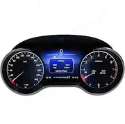 Digital LCD Dashboard Panel Virtual Instrument Compatible for Mercedes R-Class GLE ML/GL GLS G Class LCD Center Speedometer
