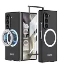 For Samsung Galaxy Z Fold6 Case with Screen Protector + Magnetic Ring Stand