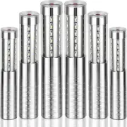 6 PCS LED Strobe Baton Light Led Bottle Service Lights Sparklers Champagne Silve