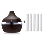 Essential Aroma Oil Electric Humidifier and Diffuser with 5 Cotton Sticks