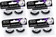 Ardell Mega Volume 255 False Eyelashes - Extra Full, 3D Layered Wispy Lashes wit