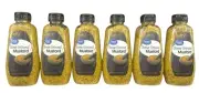 6 BOTTLES Great Value Stone Ground Mustard 12 Oz Squeeze Bottle FREE SHIP