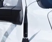 TRUE SPIKE BLACK 5" BILLET FAT SPIKED AM/FM RADIO ANTENNA FOR 07+ MINI COOPER (for: Mini)