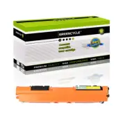 1PK Compatible For HP 130A LaserJet MFP M176n - CF352A Yellow Toner Cartridge