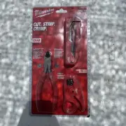 Milwaukee 4pc Coax Install Kit 48-22-8103 Pliers Crimper Stripper NEW