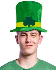 St Patricks Shamrock Costume Hat