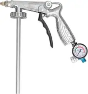 Air Undercoating Spray Guns, Aluminum Alloy Adjustable Pressure Undercoating Guns, with Extension Hose, Compatiabe with Most Chassis Glues, for Quart Cans and Bottles