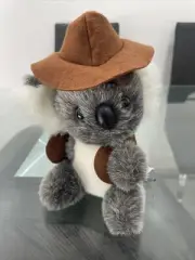 Aussie Bush Toys Koala Bear Gray White Plush Stuffed Animal Toys New 7 in