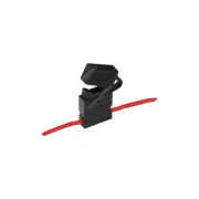 Narva In-Line Standard ATS Blade Fuse Holder w/ Weatherproof Cap 30A Amp 54406Bl