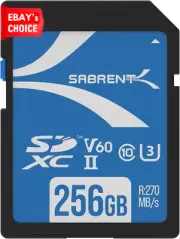 Rocket V60 256GB SD UHS II Memory Card R270MBs W170MBs SD TL60 256GB