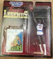 1995 Wilt Chamberlain Timeless Legends Starting Lineup Figure & Card. (E)