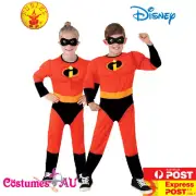 Deluxe Kids Incredibles 2 Costume Mr Incredible Disney Superhero Child Book Week