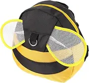[Healeved] Early Education Small Schoolbag Straps Primary Cute Schoolbag School Bag Back Bag for Boys Nylon Yellow