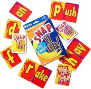 Learning Resources Snap It Up! Phonics & Reading Card Game, Homeschool, Reading Game, 90 Cards Included, Ages 6+