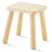 Wooden Step Stool for Kids, Children's Stool fit with Sensory Table, 1 Pack