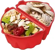 Silicone Slow Cooker Divider - Slow Cooker Divider, Slow Cooker Divider | 6-8 QT Kitchen Gadgets, Slow Cooker Liner Divider for Vegetables, Rice Pots F