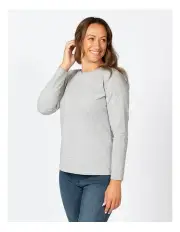 [Fella Hamilton] Camp Classic Long Sleeve Tee in Sliver