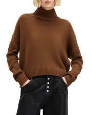 Allsaints Ines Cashmere & Wool Turtleneck Sweater