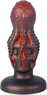 Butt Plug Anal Toys, Tentacle Dildo Fantasy Knot Dildo with Strong Suction Cup, Huge Anal Dildo Thick Anal Plug, Silicone Buttplugs Anal Training, Large Anal Plug Toys Adult Sex Toys for Women Men (M)