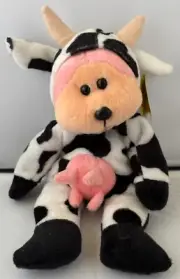 BEANIE KIDS Early 2000's Creamy The Cow Bear New With Tags