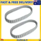 (2 Pack) Replacement Gray Tracks for Maytronics Dolphin Robotic Pool Cleaners