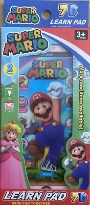 Super Mario 7D Learn Pad iPhone Child Ages 3 Plus