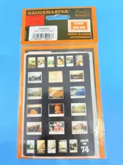 GAUGEMASTER TINY SIGNS 'OO' SCALE TSOO74 LMS TRAVEL POSTERS NEW !