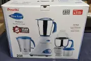 Great Price - Preethi Brand Blue Leaf Platinum 750 Watts Mixer Grinder Brand New