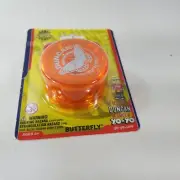 Vintage Duncan Butterfly Yo-Yo Orange NEW Sealed 3058NP NIP 90's New