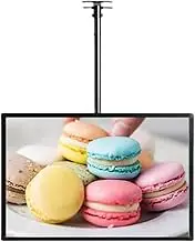 Frame LED Light Box, Vertical Slim Led Display Screen Board, Wall Mounted LED Backlit Digital Menu Boards with Telescopic Pole, Hanging Billboard for Advertisement Restaurants Bars Shops B 40 * 60cm