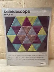 KALEIDOSCOPE Block 10 Thousand Pyramids Jo Ann Quilt Joann Kit Pattern Fabric