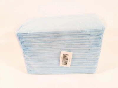 20 PCS Puppy Pads Absorbent Pet Training Pads Dog Blue L Size ScratchMe Sealed