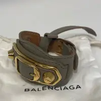 在飛比找Yahoo!奇摩拍賣優惠-BALENClAGA 巴黎世家 皮手環 鉚釘 #M