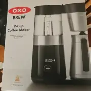 OXO 9-Cup Stainless Steel Drip Coffee Maker. Model Number 8710100 NEW Version 3
