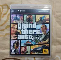 在飛比找Yahoo!奇摩拍賣優惠-PS3 GTA5 俠盜獵車手5   純日版(編號113)