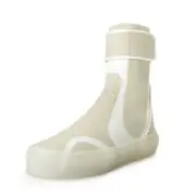 Burberry Men's "Sub" High Top Knit Vanilla Beige Sneakers Shoes Boots US 8 IT 41