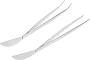 Stainless Steel Bonsai Tweezers Set Precision Tweezers Rake Tool Bonsai Tool Kit