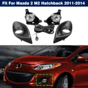 Front Bumper Fog Light Lamp Cover Switch Harness For Mazda 2 Hatchback 2011-2014 (for: Mazda)
