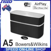 B&W Bowers Wilkins A5 AirPlay Wireless Speakers for iPhone 16/15/14/13/12/11....