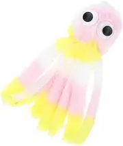 Mipcase Funny Plush Octopus Pet Toy Interactive Stuffed Animal for Cats Dogs Soft Plush Material Stuffed Animal Chew Features