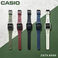 在飛比找momo購物網優惠-【CASIO 卡西歐】卡西歐DATA BANK 鬧鈴計算機電