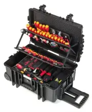 Wiha 42069 Electrician's Tool Box Screwdriver Pliers SlimBit Mixed 115pcs XXL