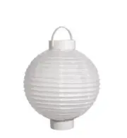 8in Battery Operated LED Paper Lantern- 2Pack