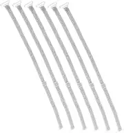 [VALICLUD] 6 Pack Women's Bra Straps Adjustable Elastic Non-slip Shoulder Straps for Dresses Lingerie